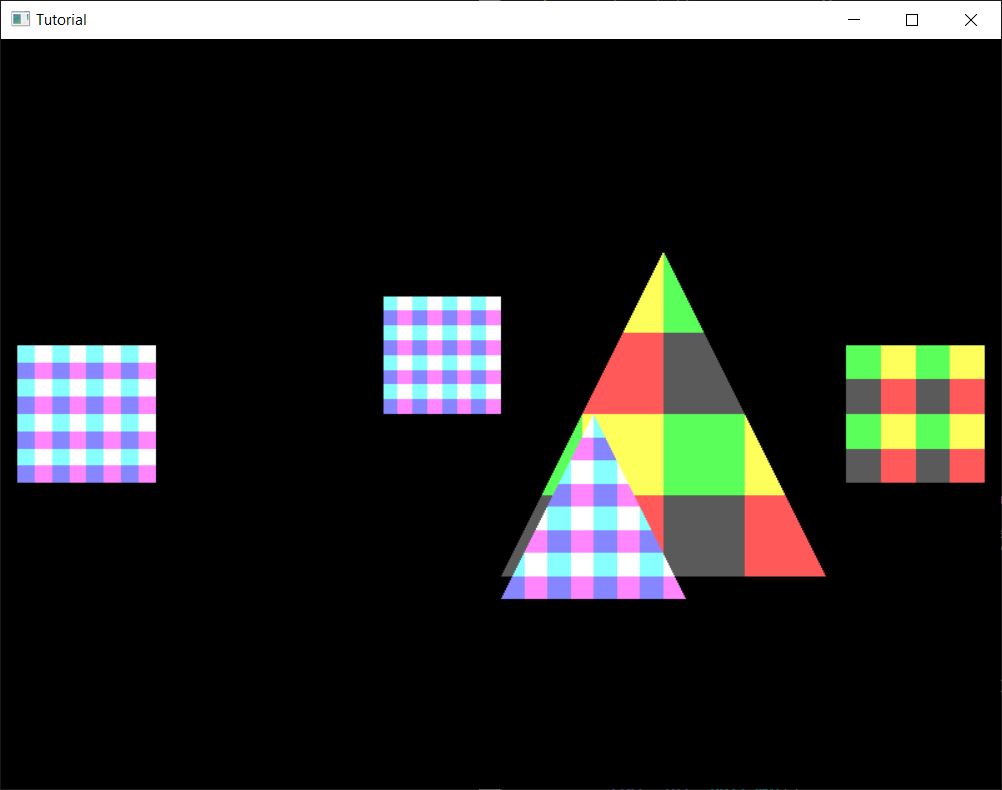 Screensht of the application with 3D projection.